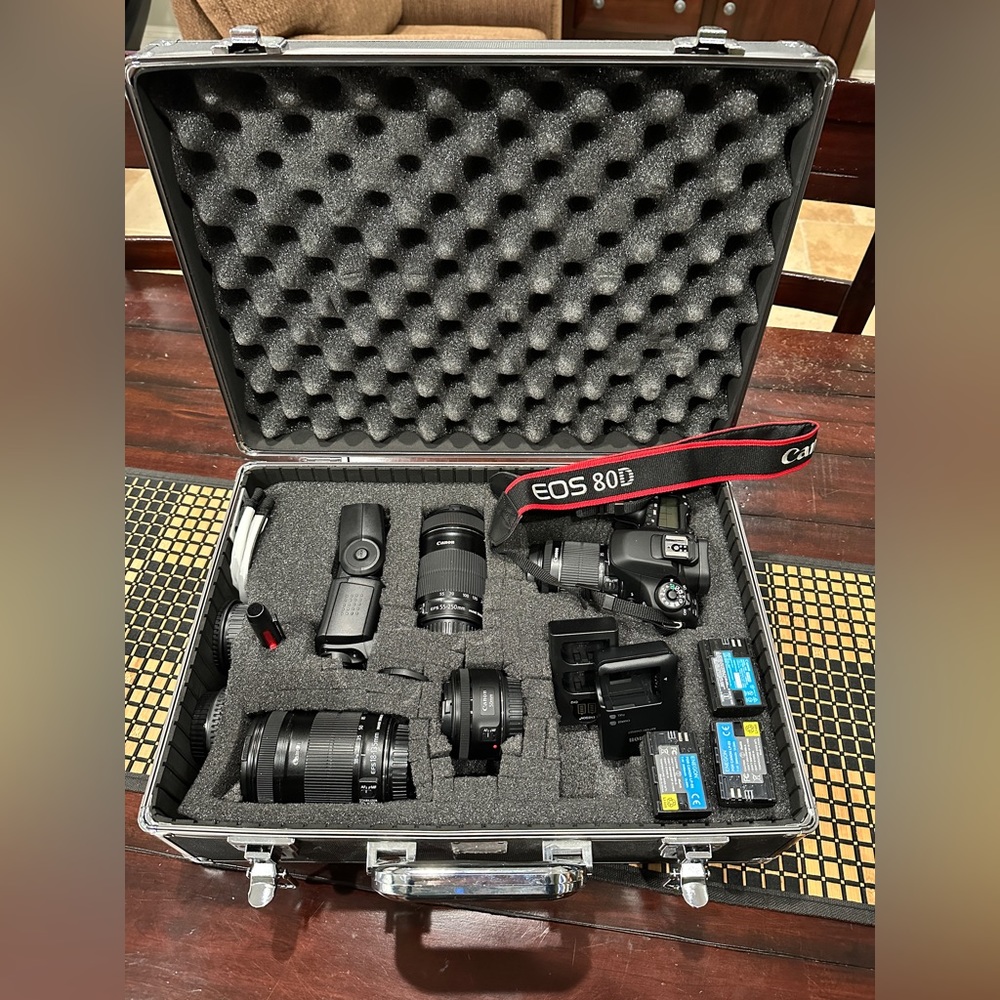 Canon EOS 80D PACKAGE